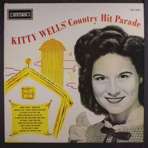 Kitty Wells' Country Hit Parade Vinyl LP Record